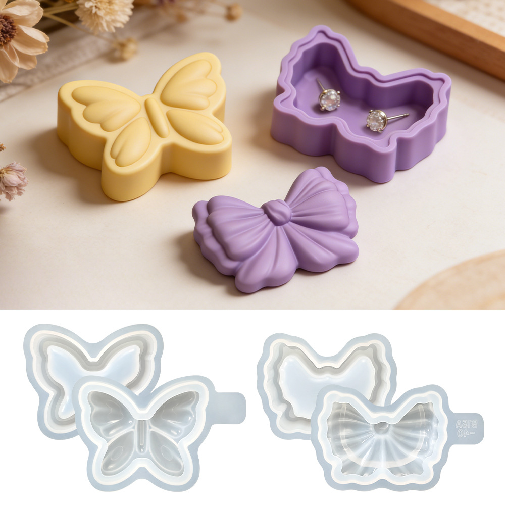 Idli Steamer Mold - 활 모양 향초 실리콘 몰드 DIY