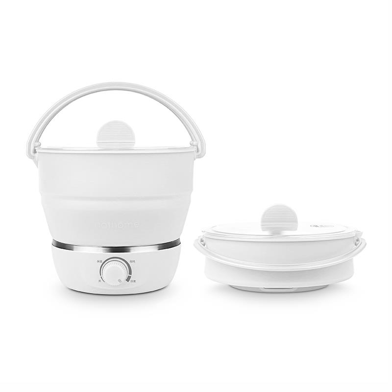 Hot Pot Portable Dual - 휴대용 접이식 전기 냄비, 다기능 전기