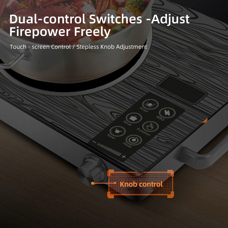 2200W 전기 세라믹 스토브 적외선 쿡탑 3개 가열  - Hot Pot Portable Dual 리뷰 및 가격