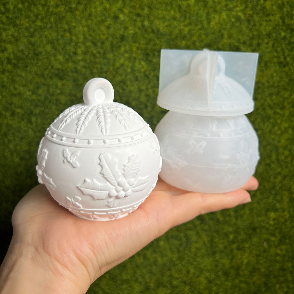 크리스마스 라운드 볼 캔들 자(壺) 실리콘 몰드 DIY - Idli Steamer Mold 리뷰 및 가격