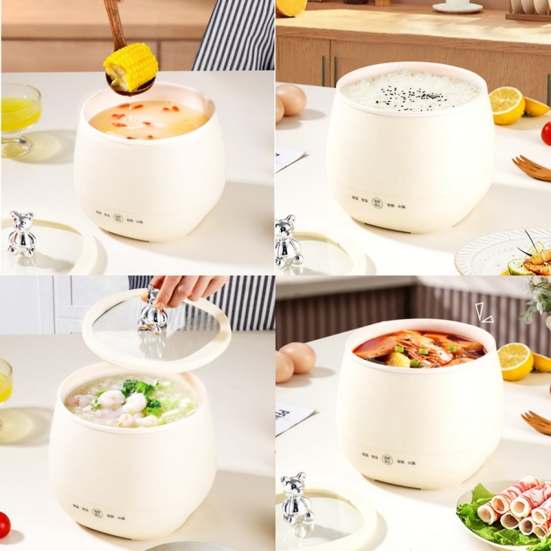 1.8L 미니 전기쿠커, 논스틱 핫팟, 이중 열 설정, - Hot Pot Portable Dual 리뷰 및 가격